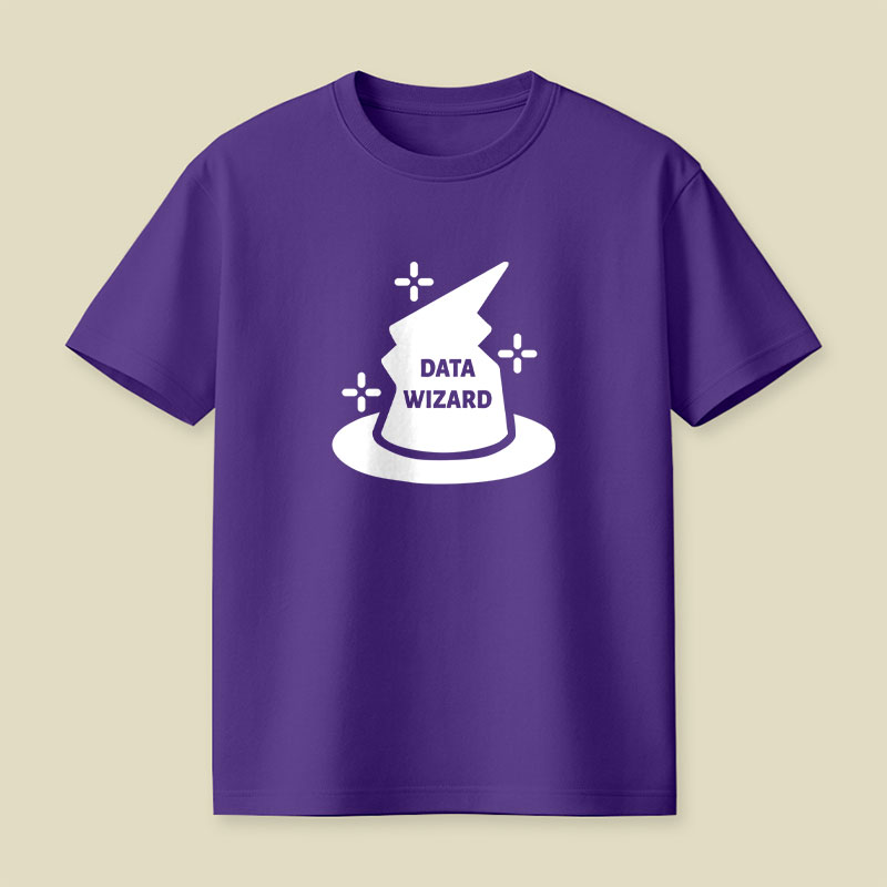 Data Wizard Playful T-Shirt