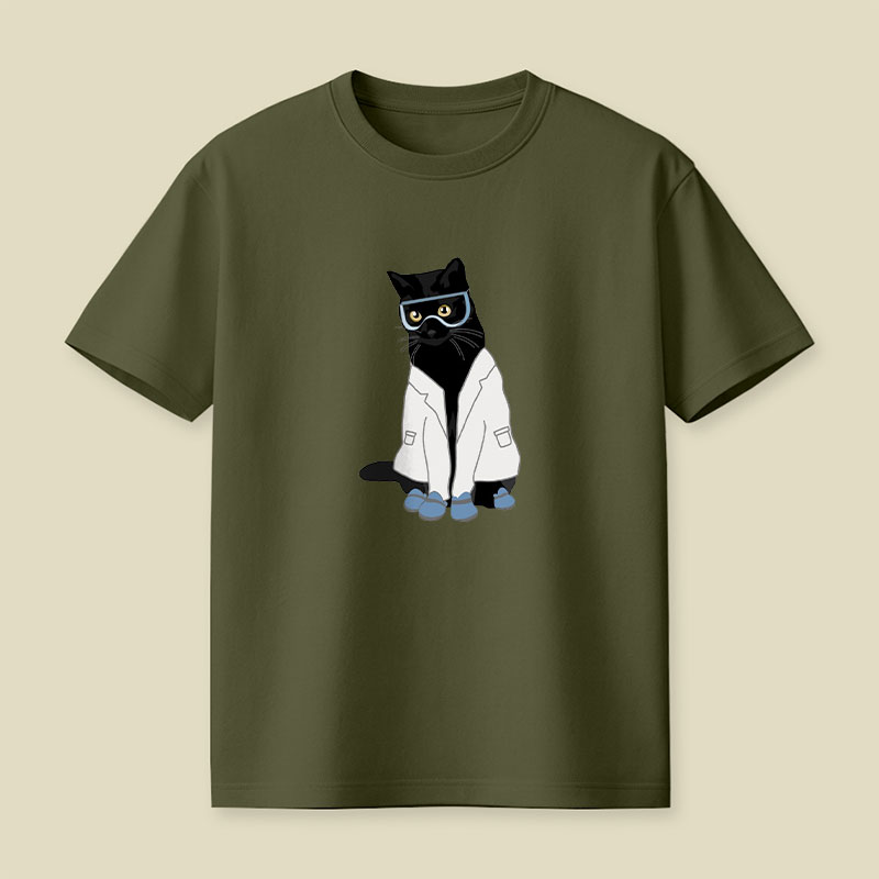 Lab Cat Playful T-Shirt
