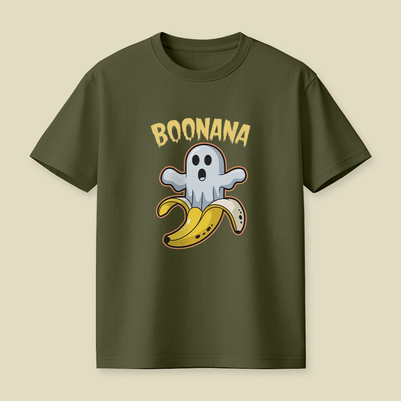 Halloween Boonana Ghost Banana Playful T-Shirt