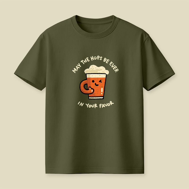 May The Hops Be Ever In Your Favor Beer Mug Playful T-Shirt