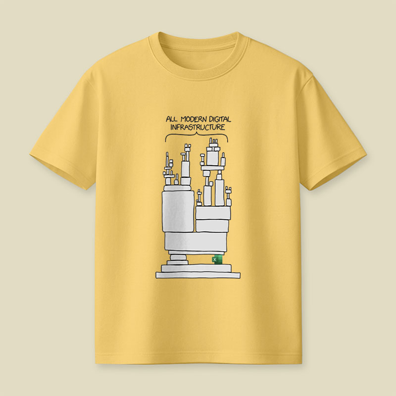 Powered By Excel Playful T-Shirt