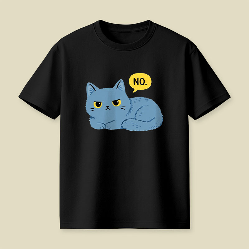 No Cat Playful T-Shirt