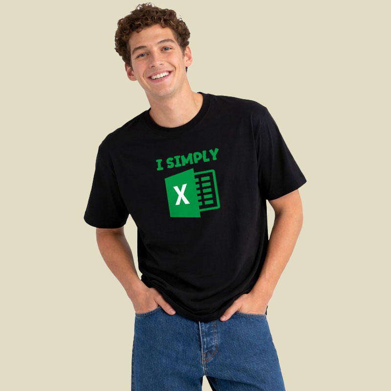 I Simply Excel Playful T-Shirt