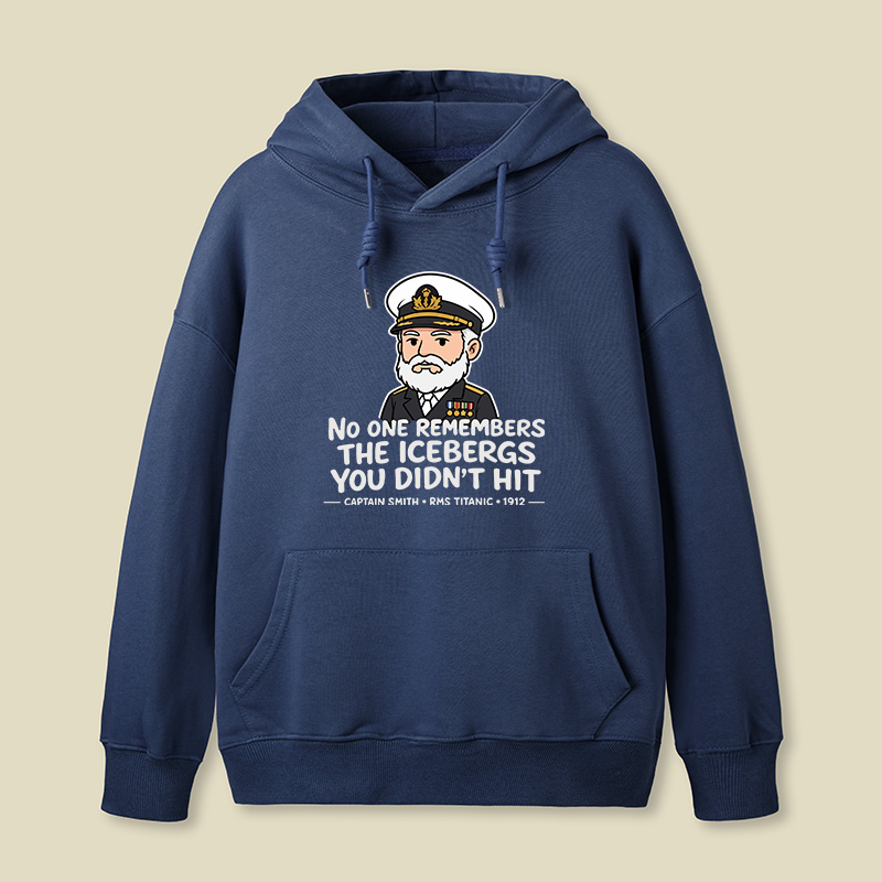 The Unseen Icebergs Geek Hoodie
