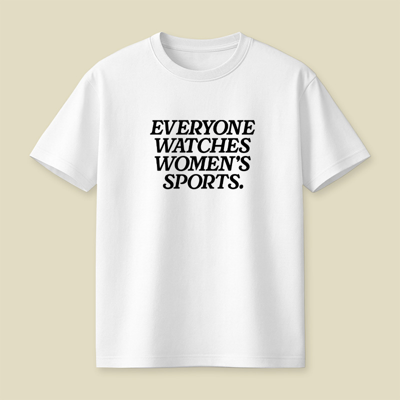 Women Sports Support Playful T-Shirt