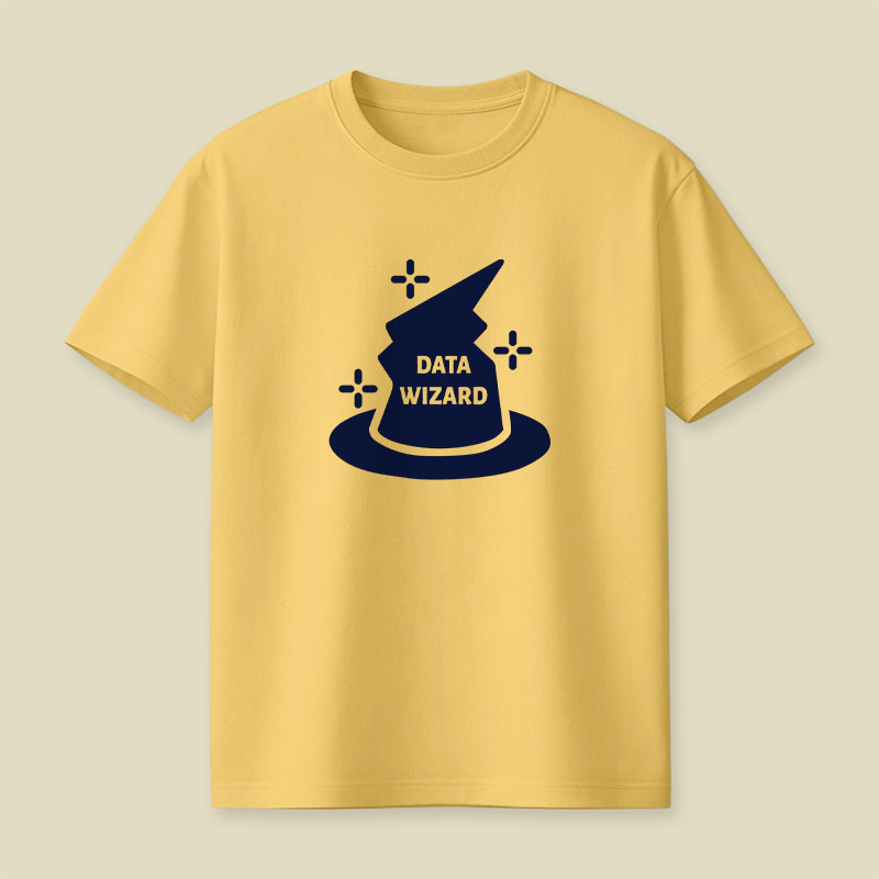 Data Wizard Playful T-Shirt