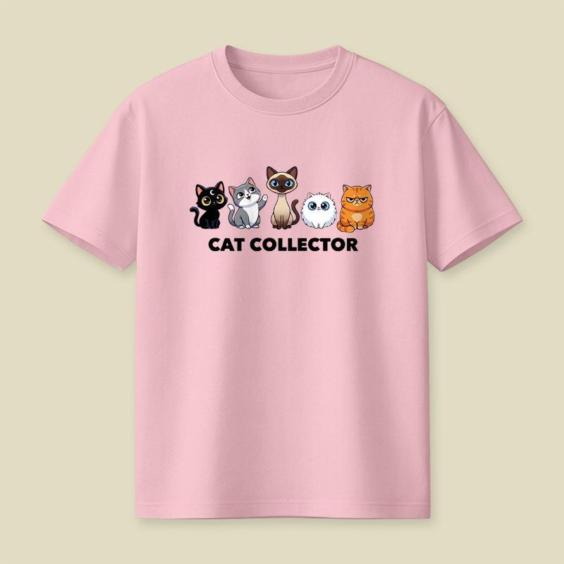 Cat Collector Playful T-Shirt