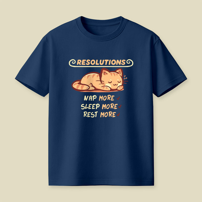 Resolution to Sleep Playful T-Shirt