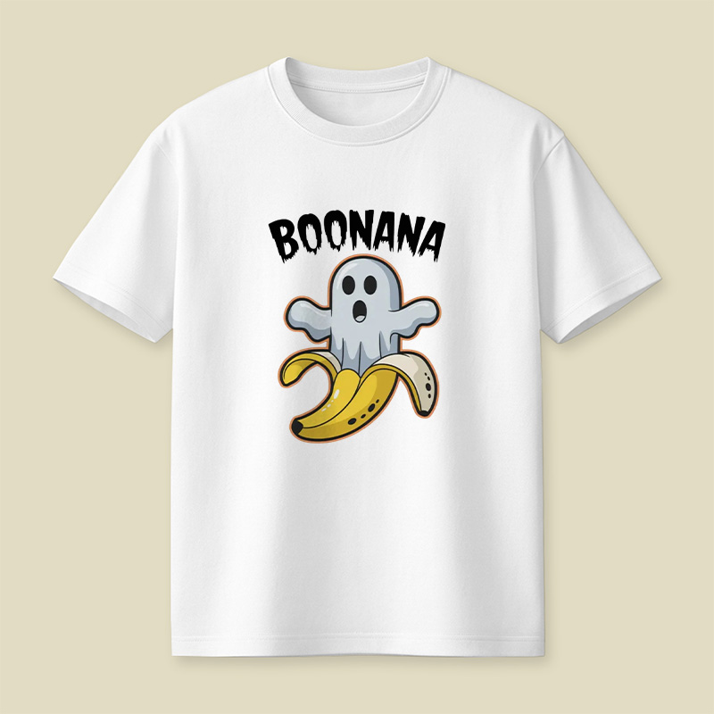 Halloween Boonana Ghost Banana Playful T-Shirt