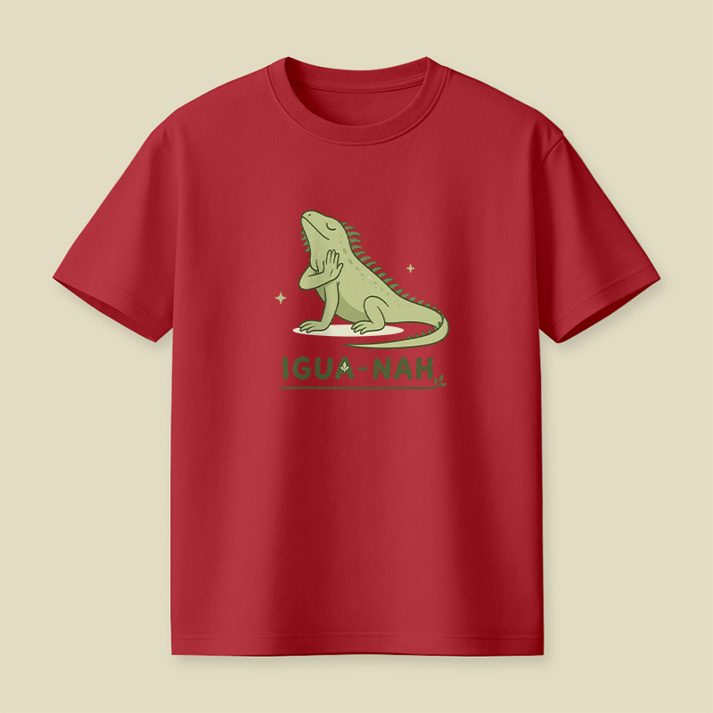 Igua-Nah Iguana Playful T-Shirt