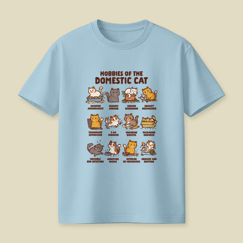 Cat Hobbies Playful T-Shirt