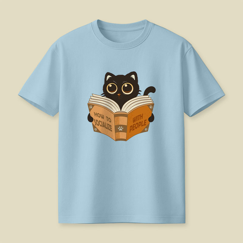 How To Socialize With People Playful T-Shirt