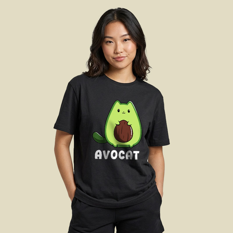 Cute Avocat Playful T-Shirt