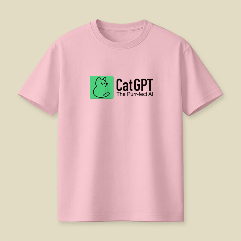Catgpt The Purr-Fect Ai Playful T-Shirt