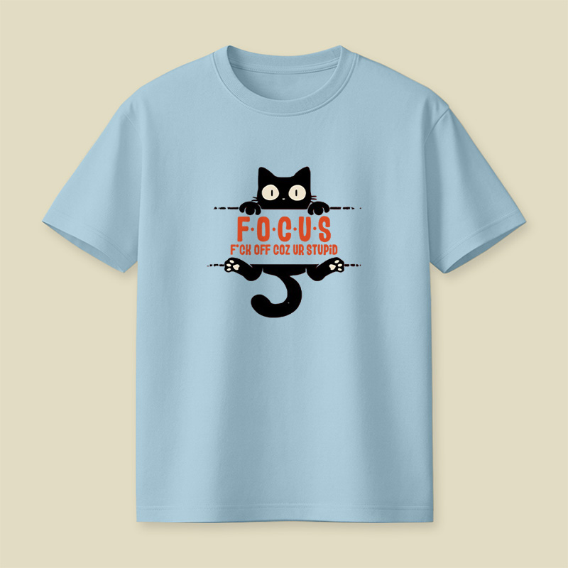 Focus Cat Playful T-Shirt