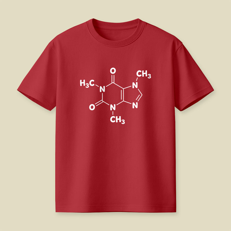 Caffeine Molecular Playful T-Shirt