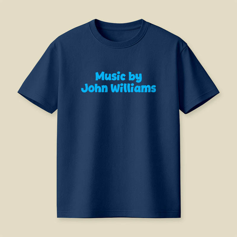 Music by John Williams Playful T-Shirt