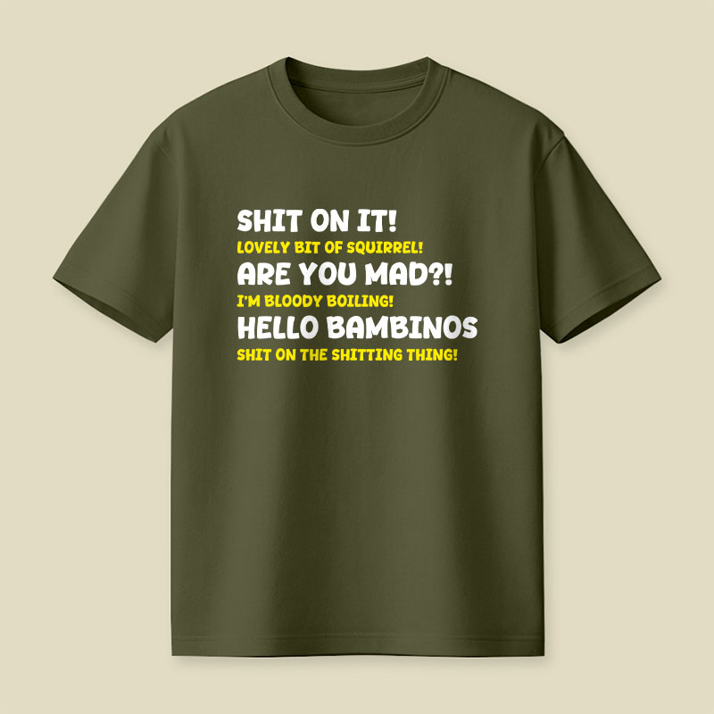 Shit On It Playful T-Shirt