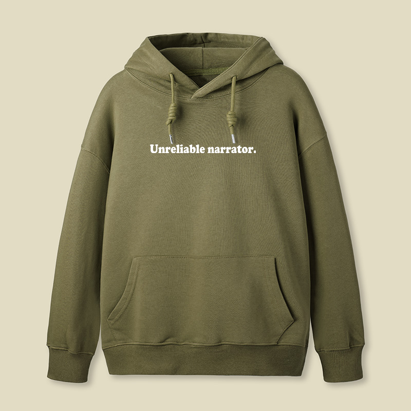 Unreliable Narrator Geek Hoodie