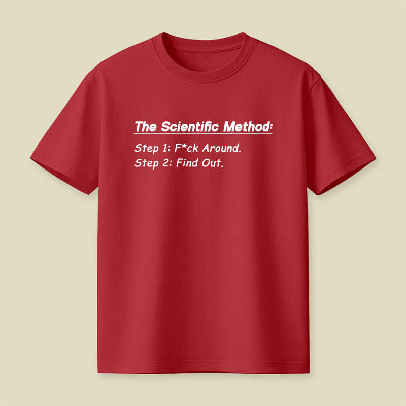 The Scientific Method Playful T-Shirt