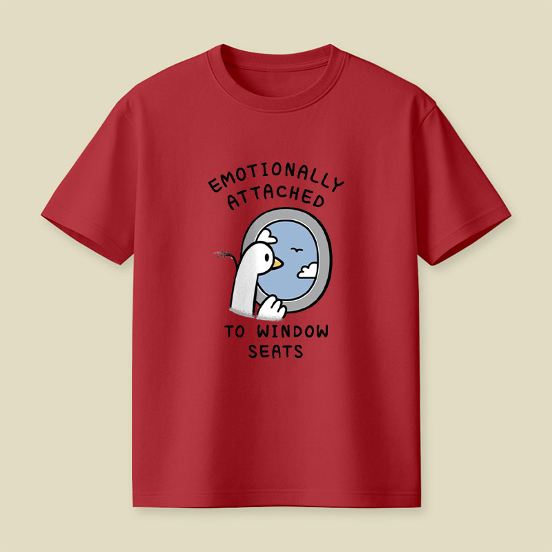 Duck and Window Seats Playful T-Shirt