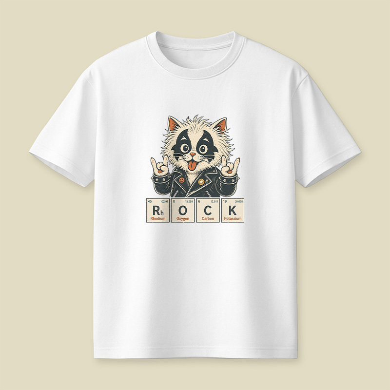 Rock Cat Playful T-Shirt