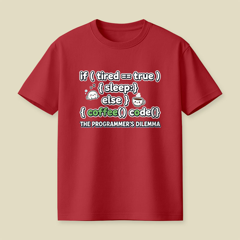 Coffee Code Playful T-Shirt