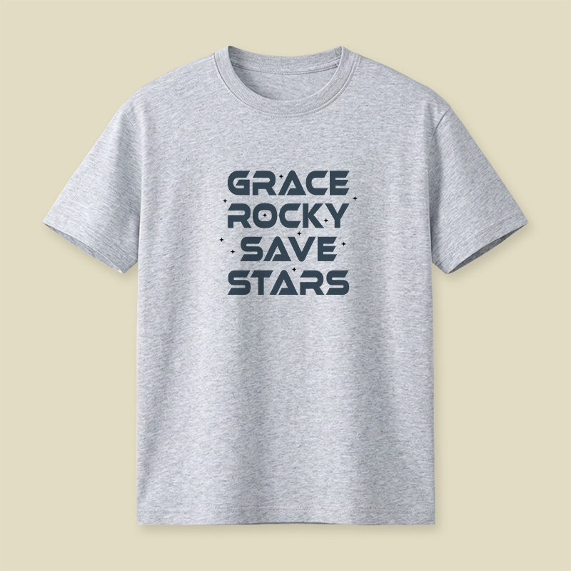 Grace Rocky Save Stars Playful T-Shirt