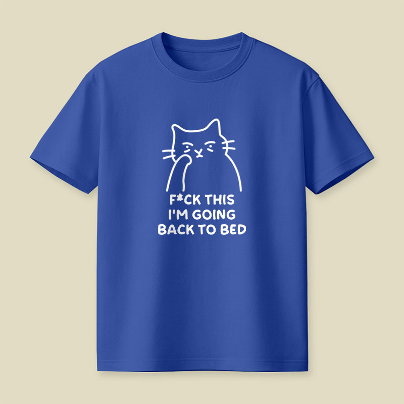Im Going Back to Bed Playful T-Shirt