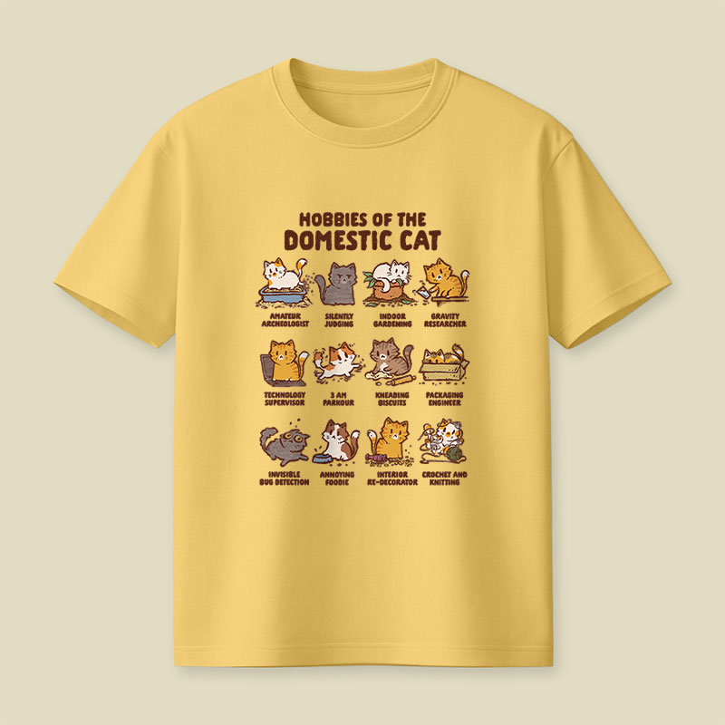 Cat Hobbies Playful T-Shirt