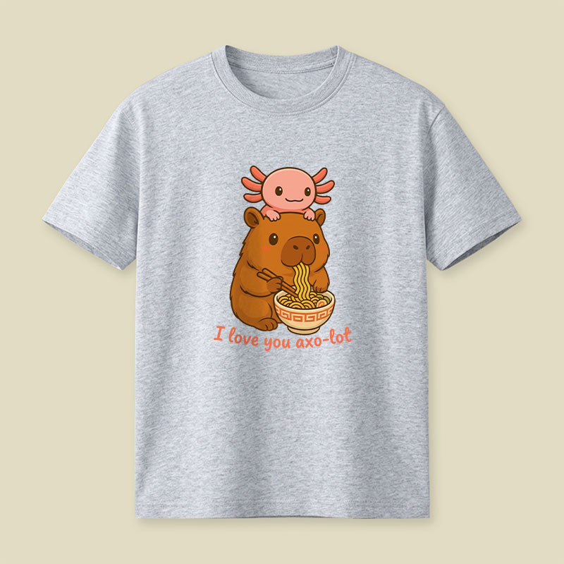 I Love You Axo-lot Playful T-Shirt