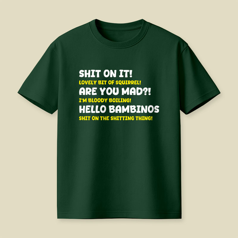 Shit On It Playful T-Shirt