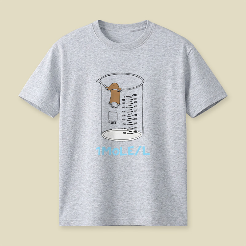 Chemistry 1 Mole Per Litre For Mole Or Avogadro Day Essential Playful T-Shirt