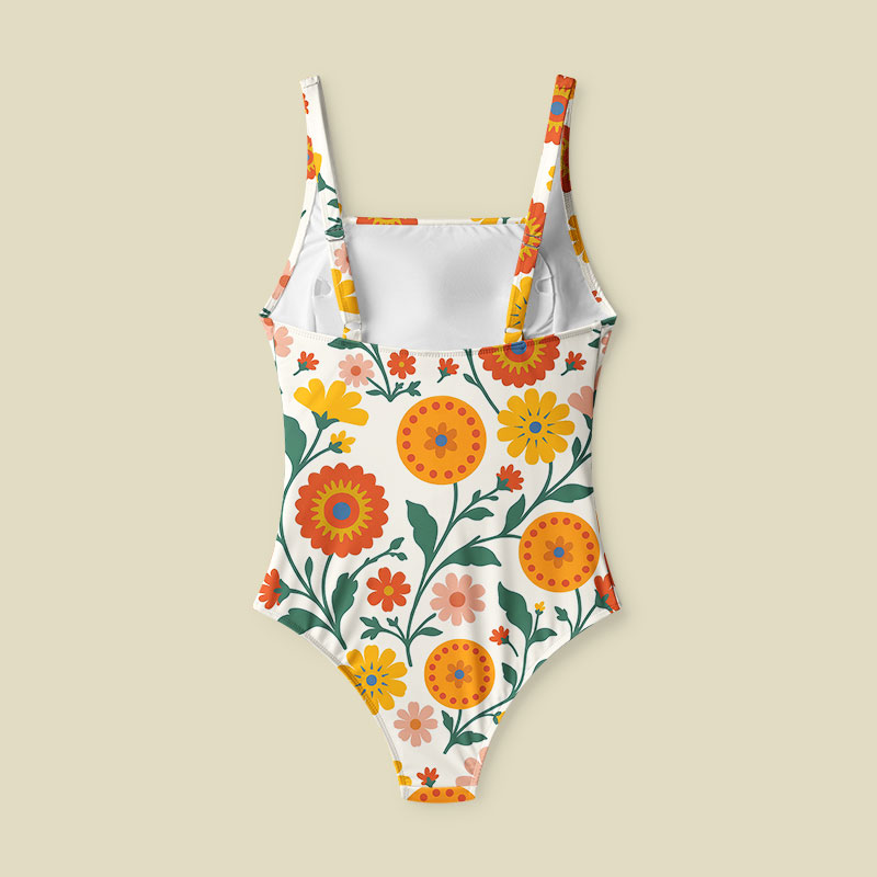 Sunflower Tummy Control One Piece Swimsuit