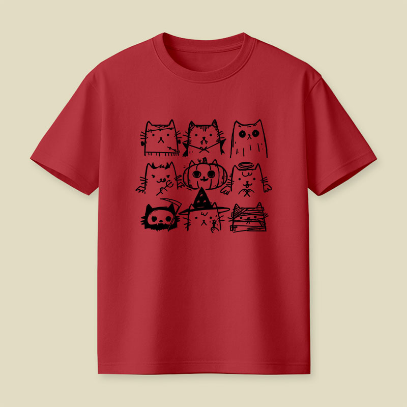 Trick or Cats Playful T-Shirt