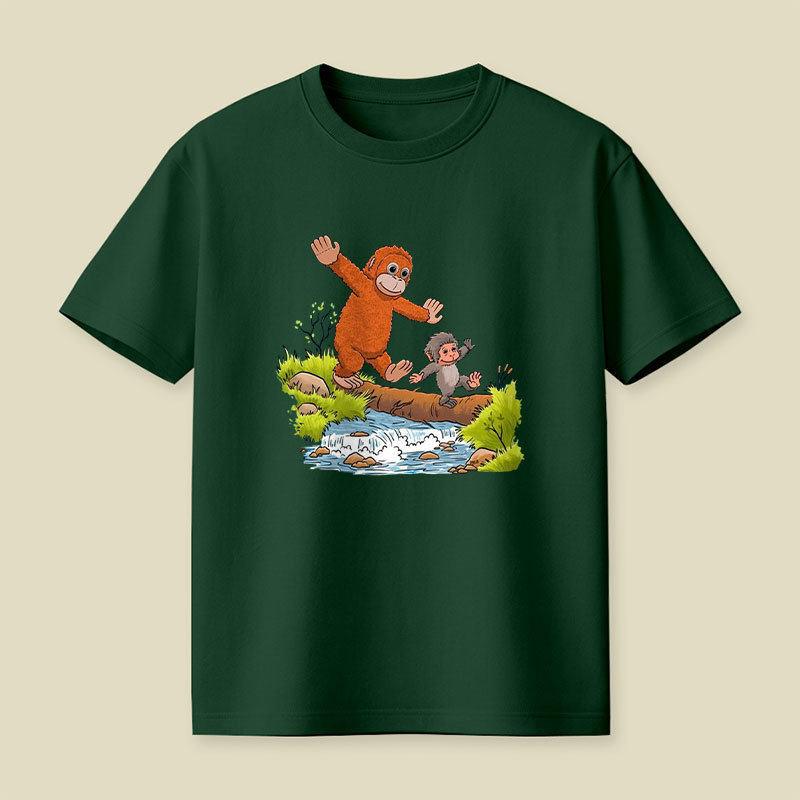 Punch Monkey play Playful T-Shirt