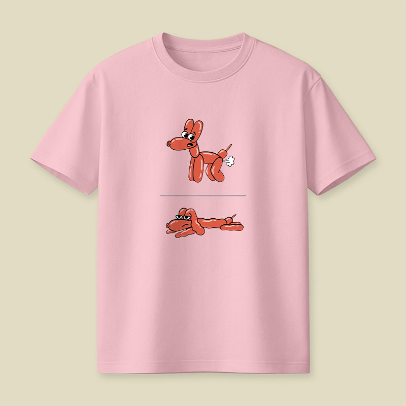 Oops Funny Balloon Dog Playful T-Shirt