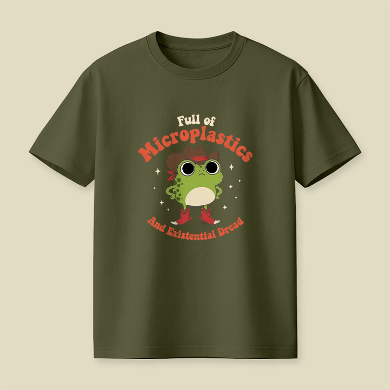 Full Of Microplastics And Existential Dread Playful T-Shirt