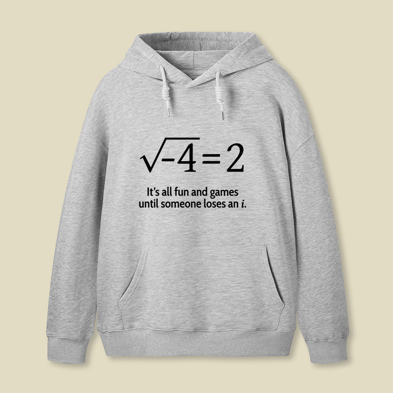 Math Joke Squad Geek Hoodie
