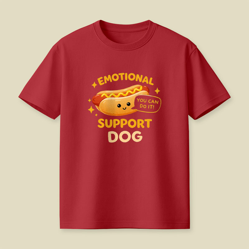 Emotional Support Dog Playful T-Shirt