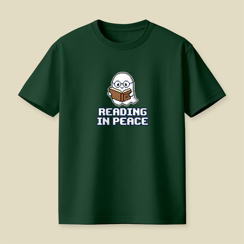 Reading Ghost In Peace Playful T-Shirt