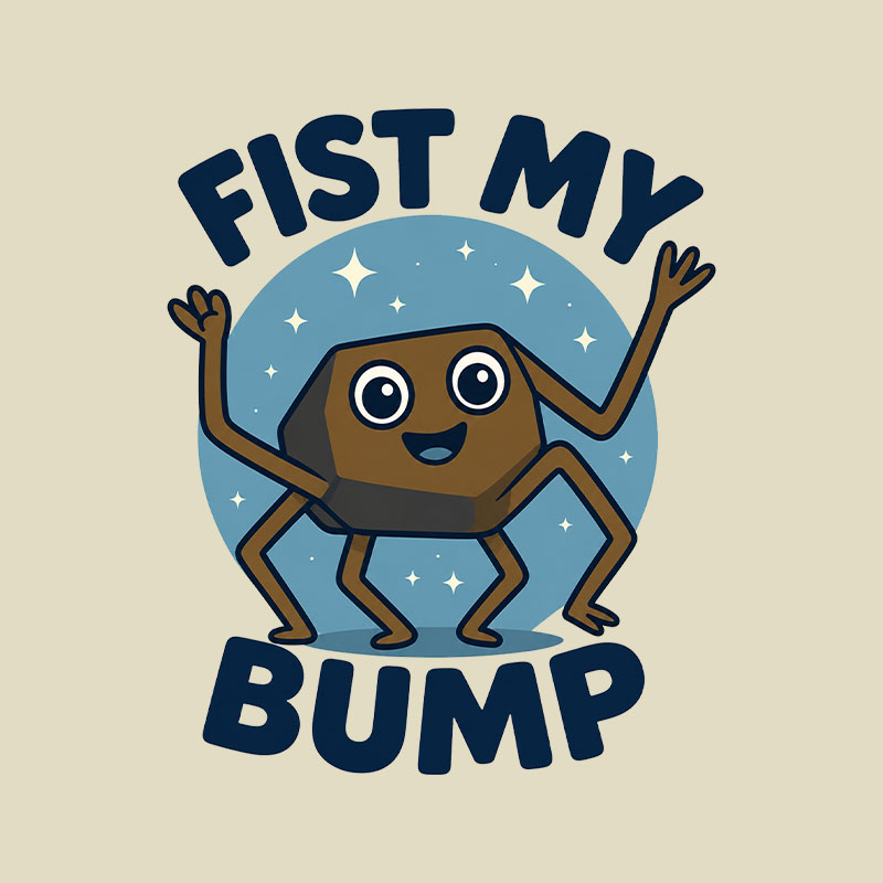 Fist My Bump Playful T-Shirt