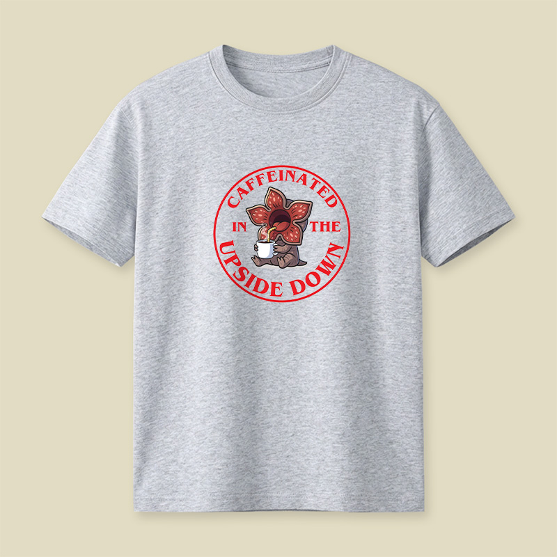 Demogorgon Caffeinated Upside Down Playful T-Shirt