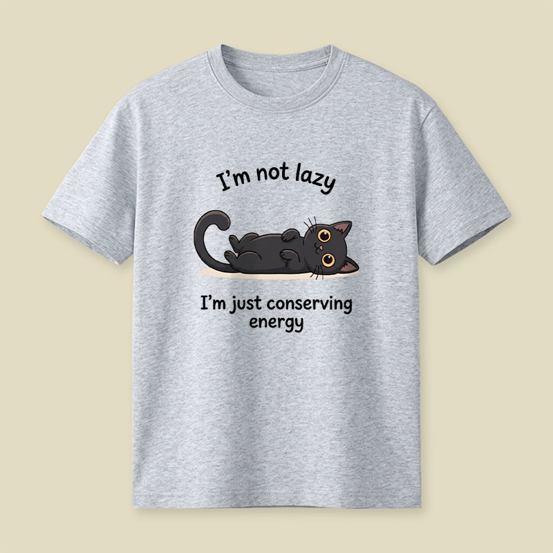 Conserving Energy Playful T-Shirt