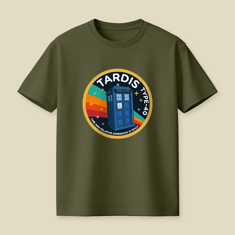 TARDIS type 40 Playful T-Shirt