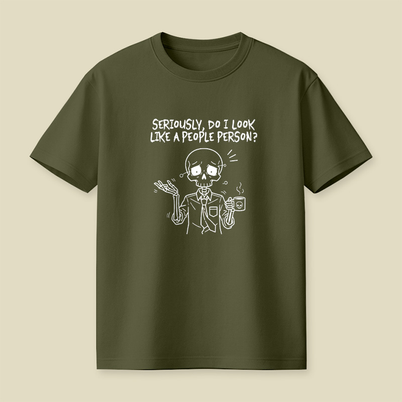 Not a People Person Playful T-Shirt