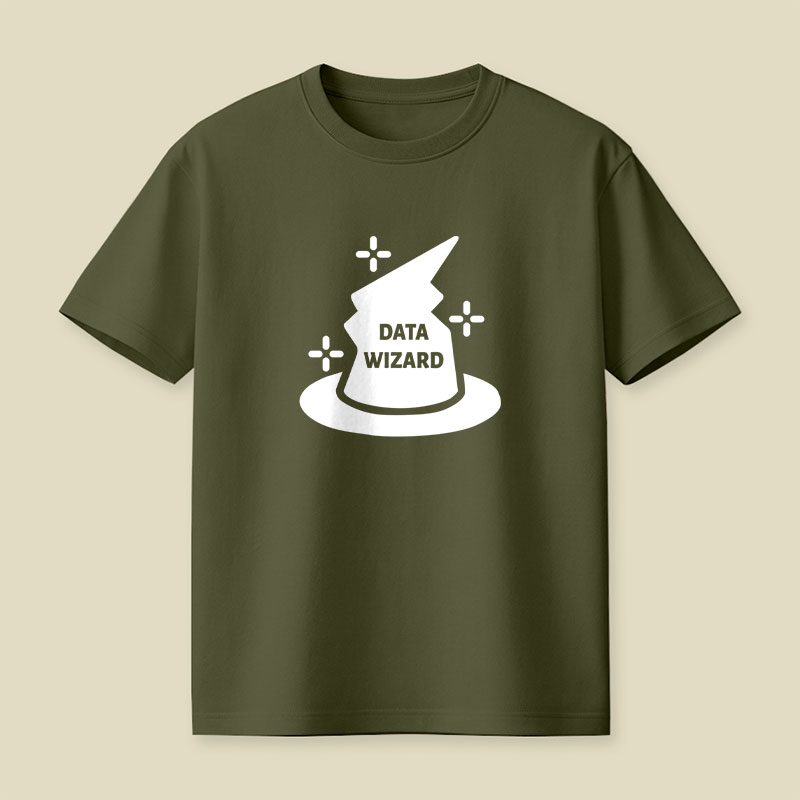 Data Wizard Playful T-Shirt