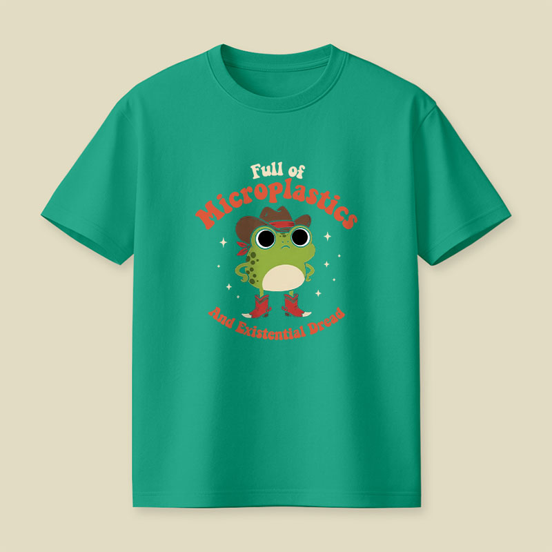 Full Of Microplastics And Existential Dread Playful T-Shirt