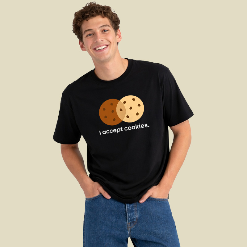 I Accept Cookies Playful T-Shirt