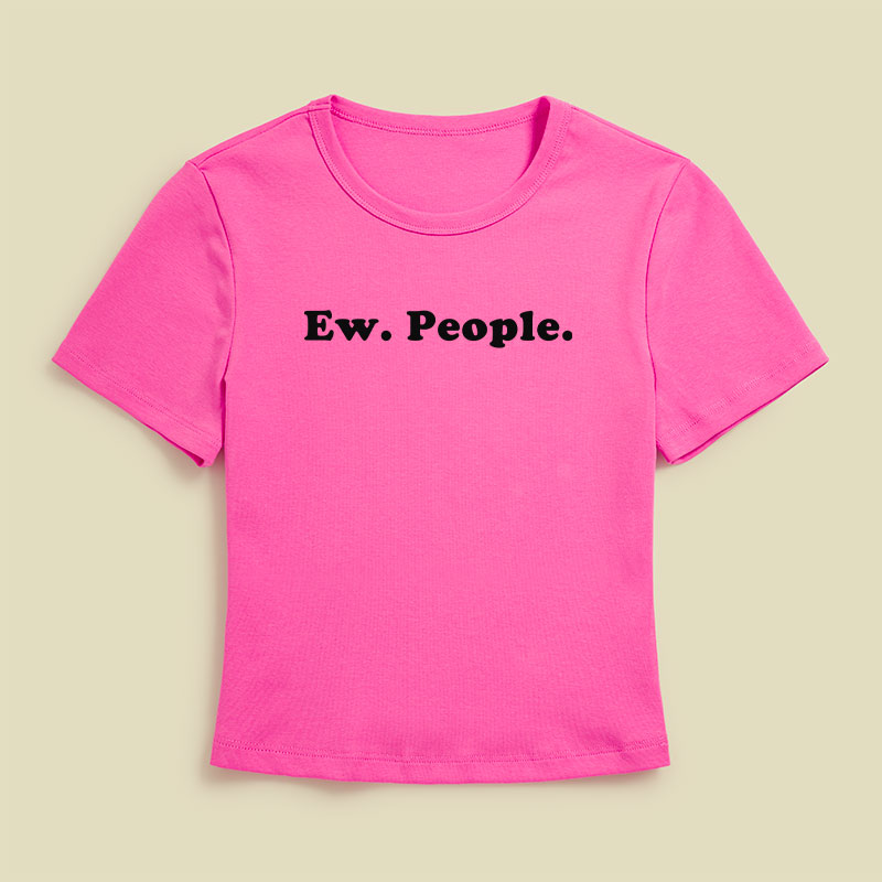 Ew People Geek Baby Tee